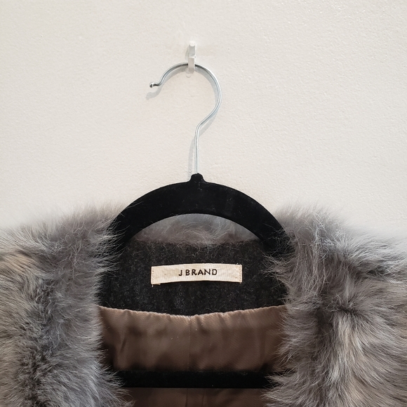J Brand Faux Fur Vest - Picture 3 of 8